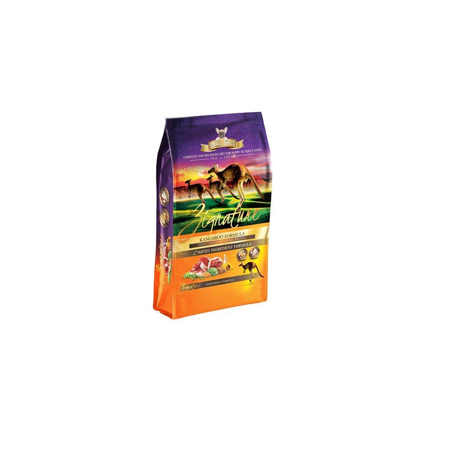 Zignature Dog Limited Ingredient Grain Free Kangaroo Small Bites 13.5LB Dog Food Zignature