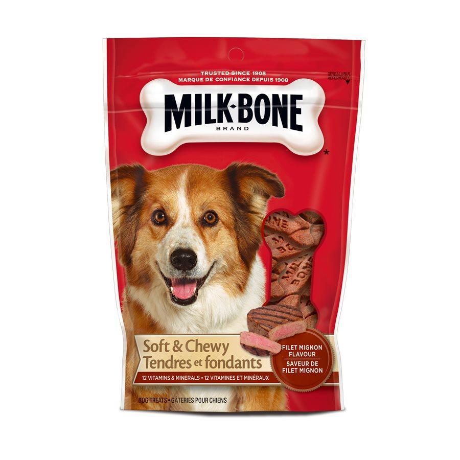 Smuckers Milk Bone Soft & Chewy Filet Mignon Flavor Treats 12/113g Dog Supplies J.M.Smuckers