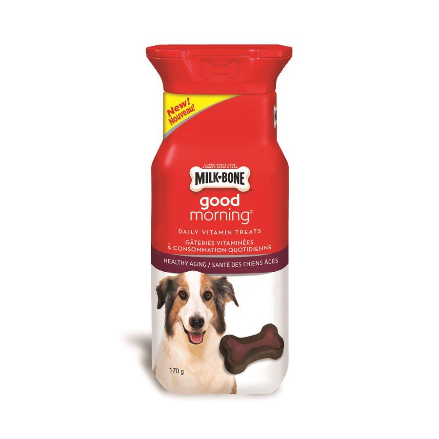 Smuckers Milk Bone Good Morning Healthy Aging 30 Pack 4/170g Dog Supplies J.M.Smuckers