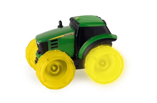 John Deere Monster Treads Tractor - Lightning Wheels Collection Toy John Deere