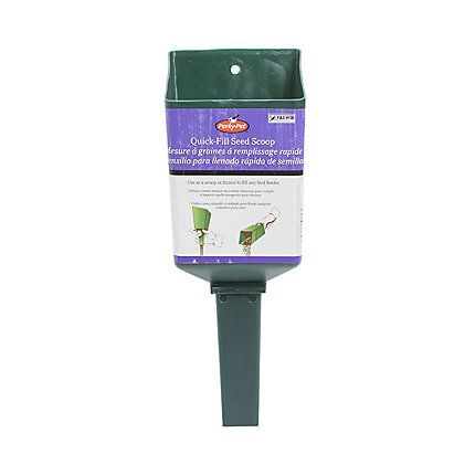 Perkys Pet Quick Fill Seed Funnel Scoop Bird
