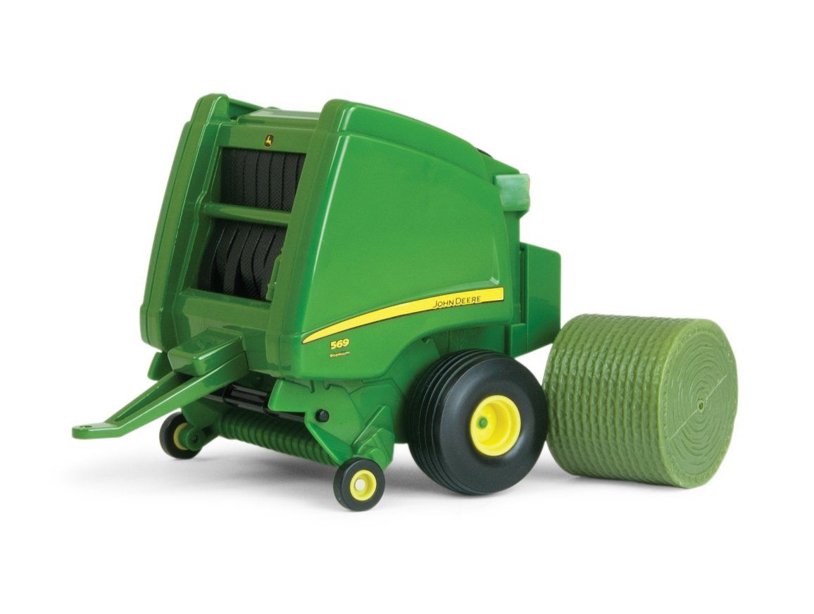32 JD 569 Premium Round Baler Toy John Deere