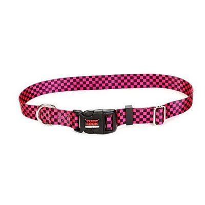 Reflex Collar 1"x25" Red Checker Dog Supplies Reflex Corporation