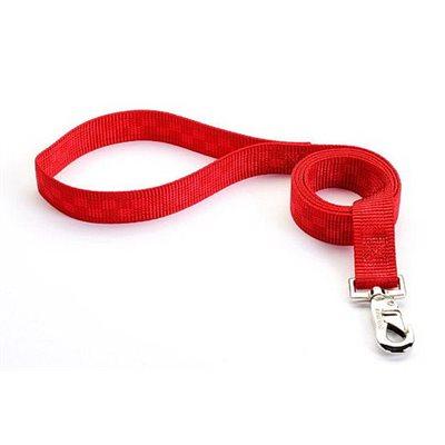 Reflex Leash 1"x6" Red Checker Cat Supplies Reflex Corporation