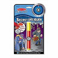 On the Go Secret Decoder Game Book Melissa and Doug