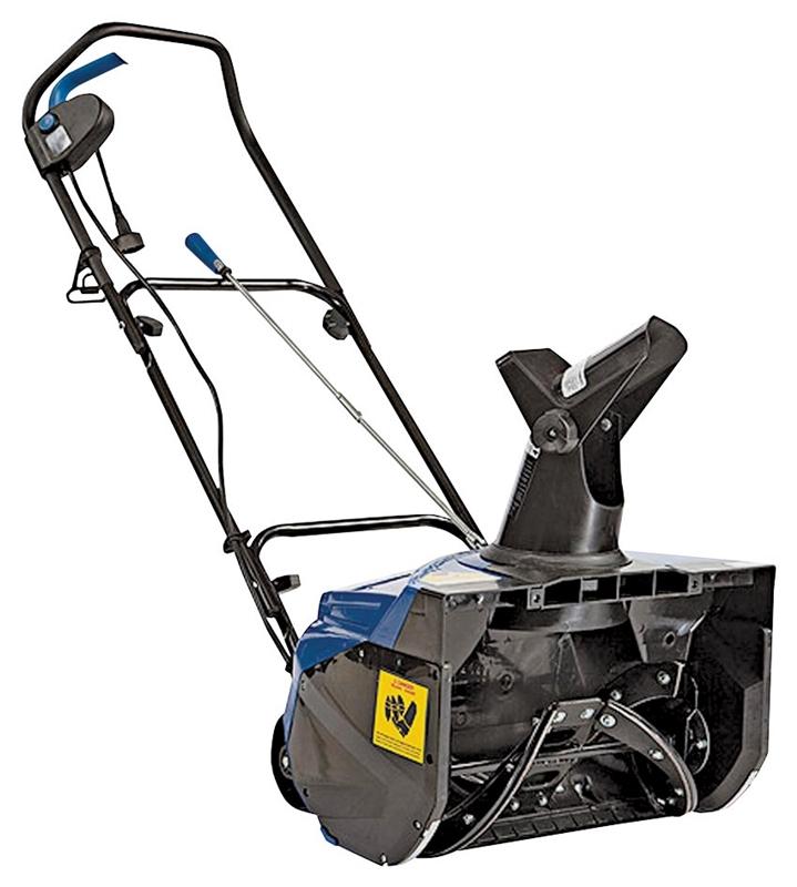 Snow Joe SJ620 Snow Thrower, 650 lb/min Plowing, 18 in W Cleaning Snow Toys orgill