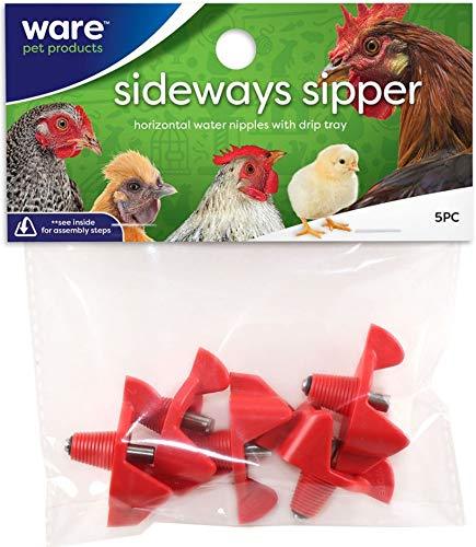 Sideways Sipper - Horizontal Water Nipples poultrywaterer Kane Vet Supplies