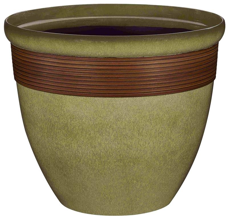 Landscapers Select PT-S015 Tall Wave Planter, Resin Lawn and Garden orgill