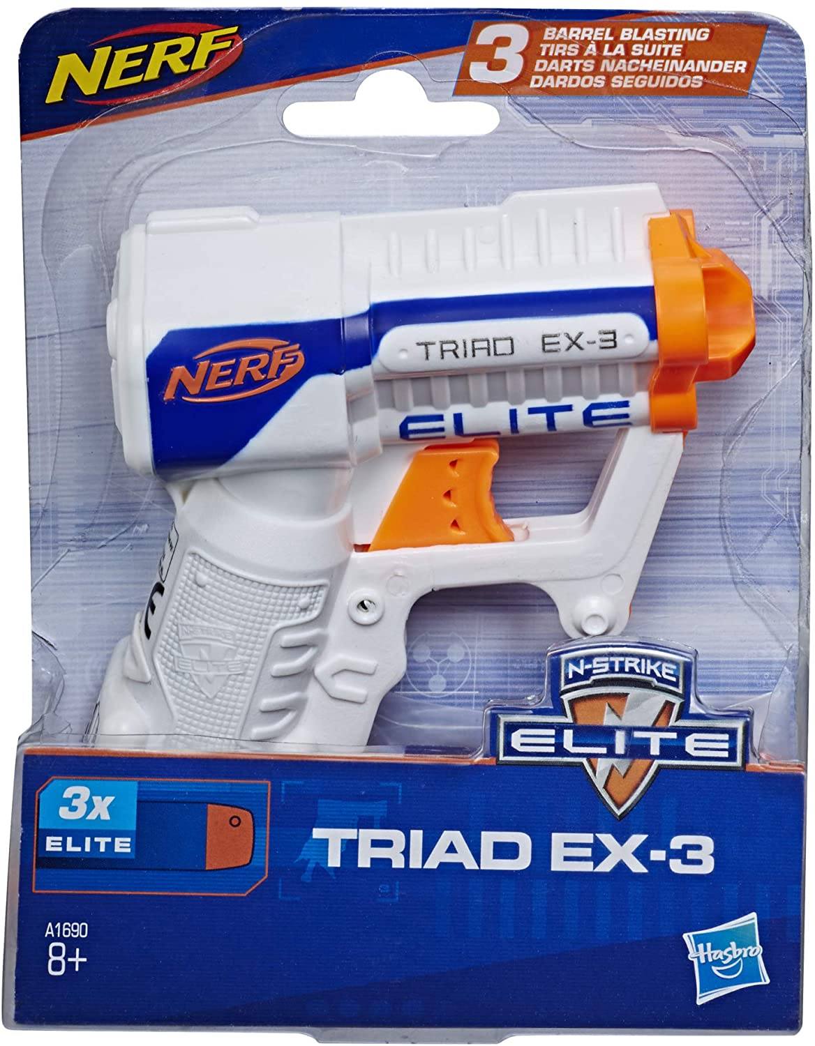NERF N-Strike Elite Triad Ex-3 Toy NERF