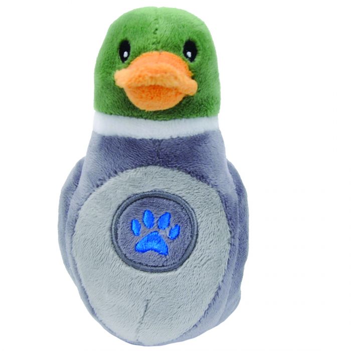 Li'l Pals Plush Paw Duck Dog Toy