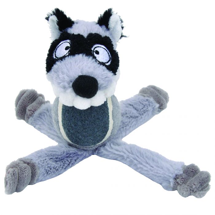 Li'l Pals Tennis Ball Plush Raccoon Dog 1X1PC