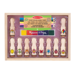 Wooden Handle Stamps - Deluxe Set
