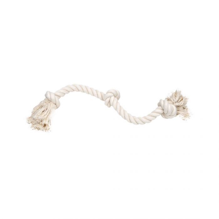 Rascals 3 Knot Rope Tug Natural Dog 1X1PC 16in