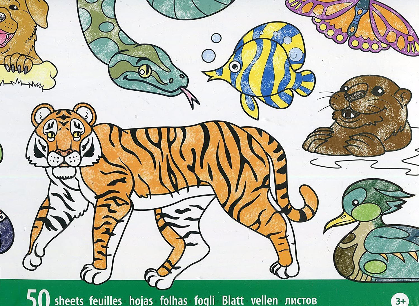 Jumbo Colouring Pad - Animals Colouring Pad Melissa and Doug