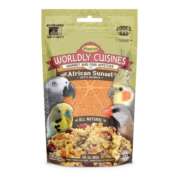 Worldly Cuisines African Sunset Bird Food