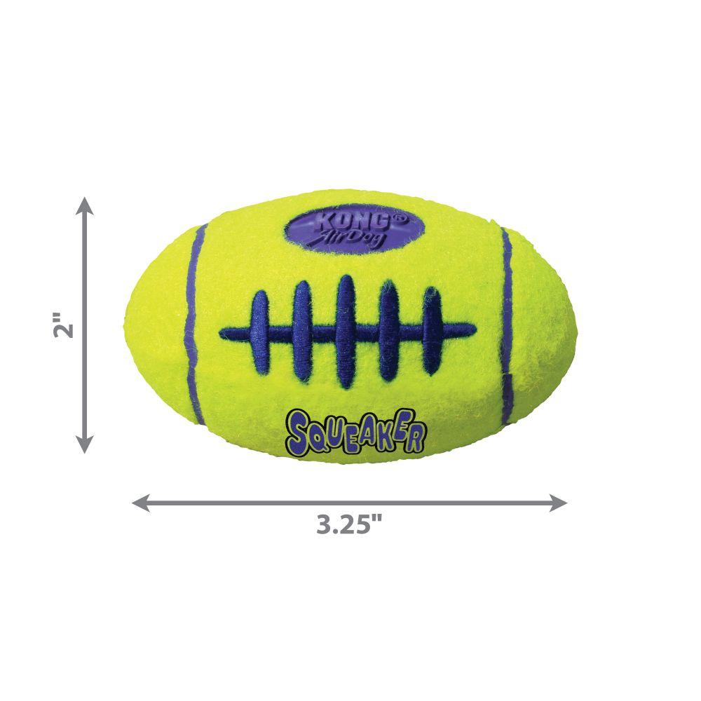 KONG AirDog Squeaker Football (Sm) Dog Toys Kane Vet Supplies