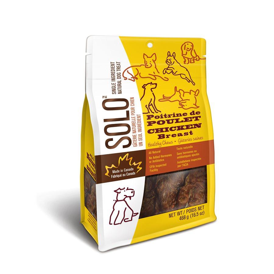 SOLO Chicken Breast Healthy Chews 468g Dog Food SOLO Pet Products
