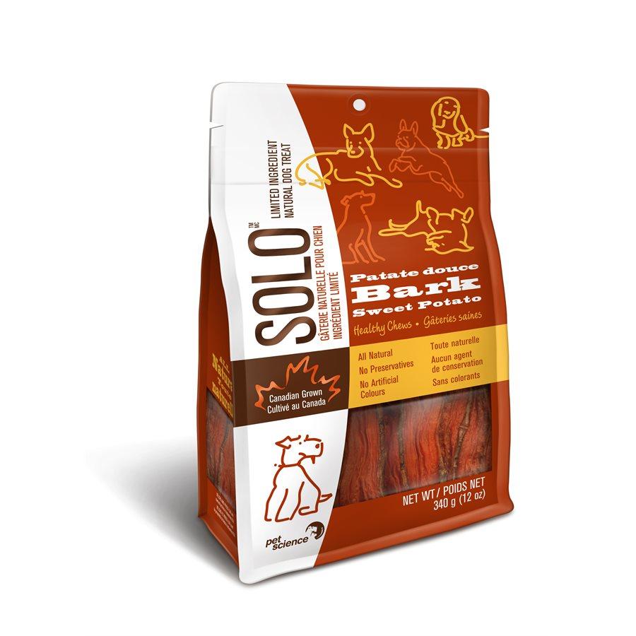 SOLO Pet Sweet Potato Bark Treats 340g Dog Supplies SOLO Pet Products