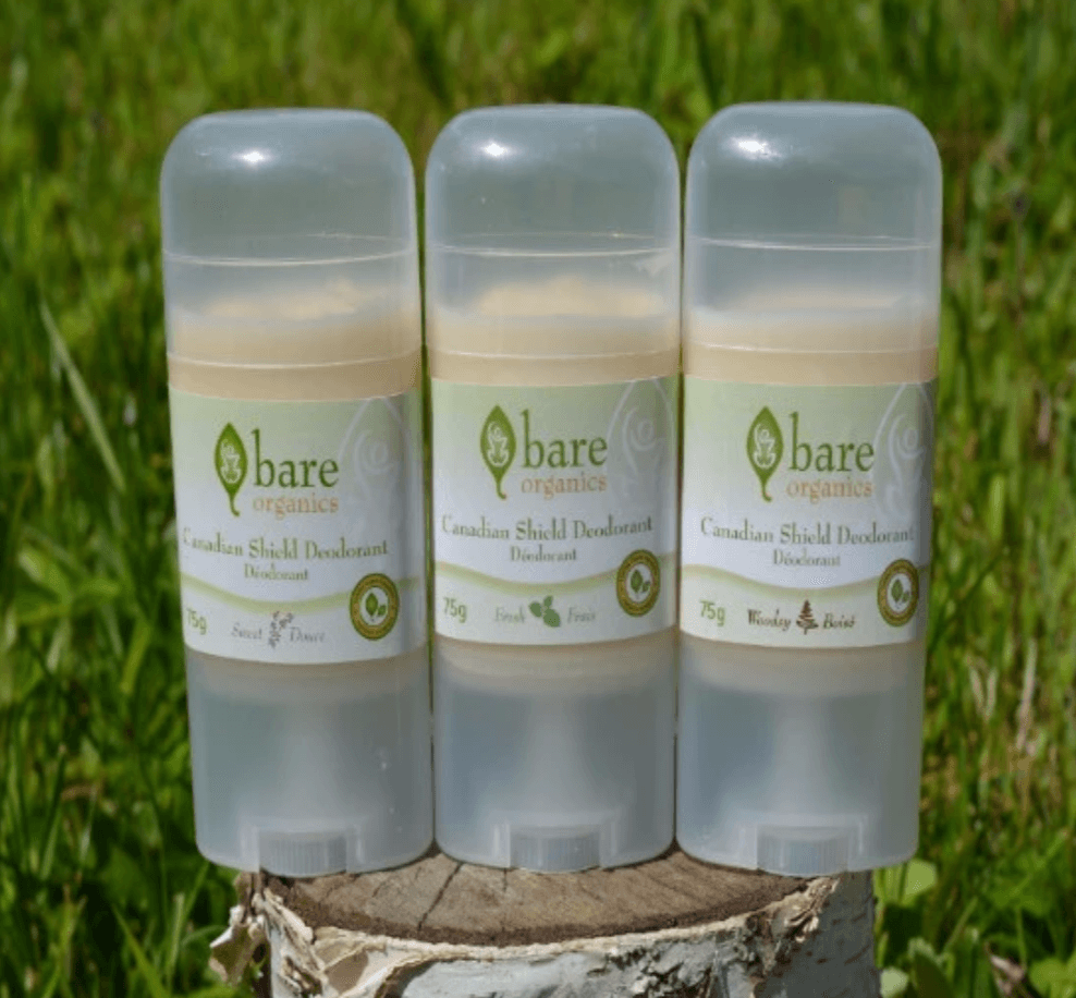 Canadian Shield Deodorant Deodorant Bare Organics Minty Fresh