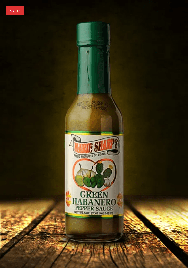 Marie Sharp's Green Habanero Nopal Prickly Pear Cactus Pepper Sauce Hot Sauce Marie Sharp's Canada Inc. 5 oz