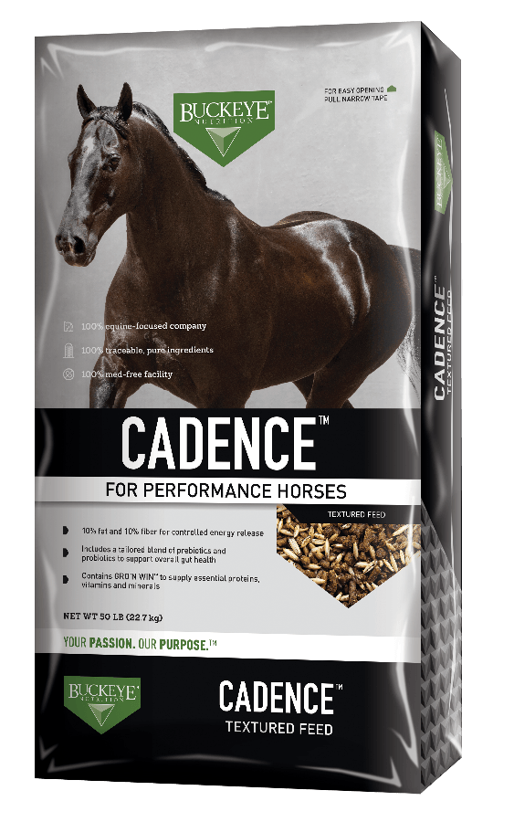 Cadence Textured Feed Horse Feed Buckeye