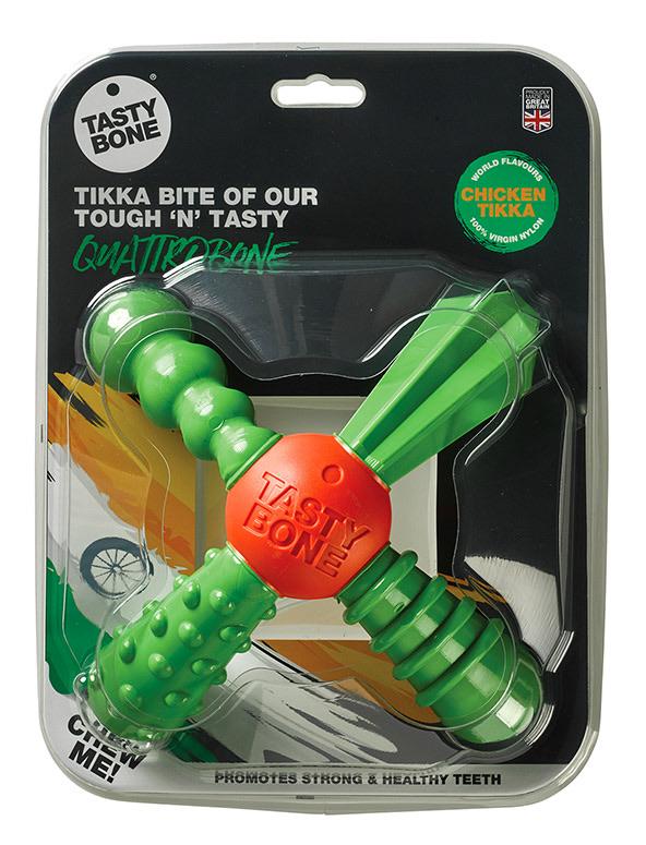 Quattrobone Large Dog Toy Kane Vet Supplies Chicken Tikka