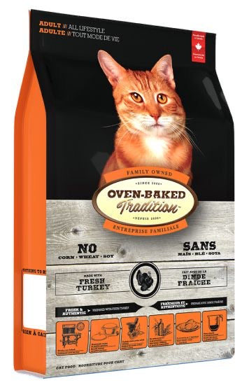 Oven Baked Tradition Cat Adult Turkey 10lb
