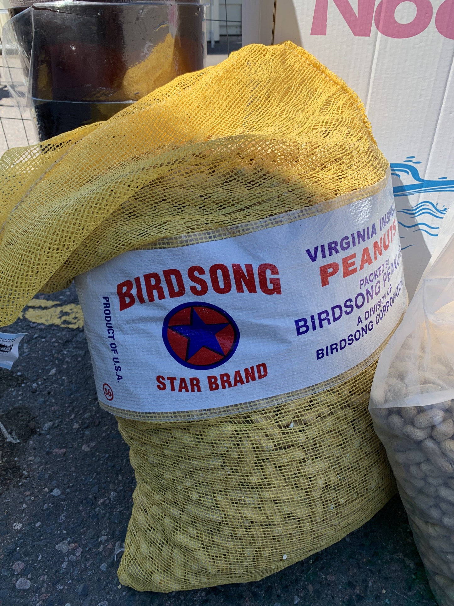 Birdsong Virginia In-Shell Peanuts 22.7kg KB Depot Express