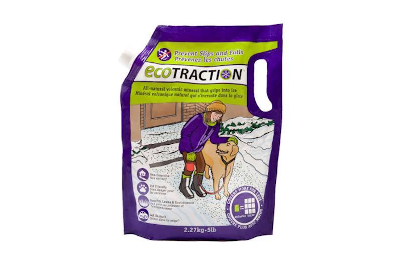 Ecotraction Non-Corrosive Pet Friendly Volcanic Mineral Road Salt KB Depot Express