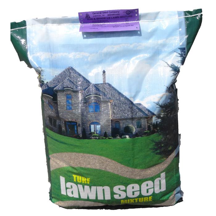 Sun and Shade LS Lawn Seed 10lbs Lawn and Garden General Seed Company
