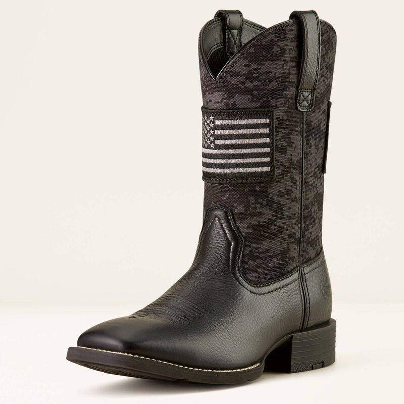 Men's Ariat Sport Patriot Black Deetan