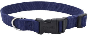 New Earth Soy Adjustable Dog Collar Indigo