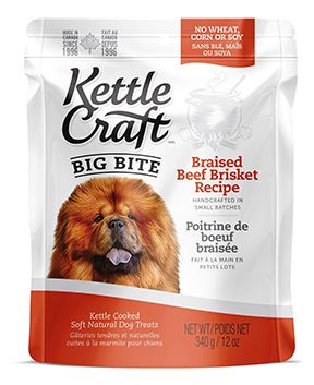 Kettle Craft Braised Beef Brisket Big Bite Dog 340g