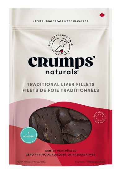 Crumps Traditional Liver Fillets Dog 330g