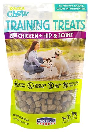 Zooma Chew Chicken Training Treats Dog Treats 11oz