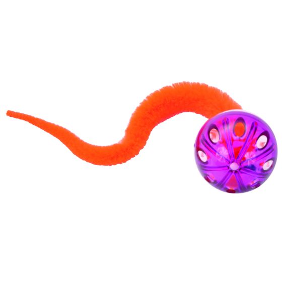 Turbo Tail Rattle Ball Cat 1pc 9in