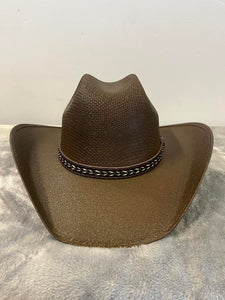 Modestone Straw Cowboy Hat Style 3489 K