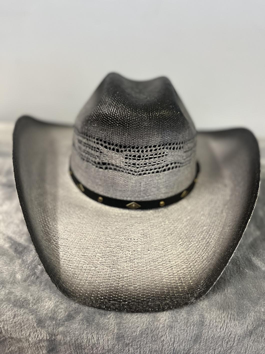 Modestone 2 Tone Straw Cowboy Hat Style 31892