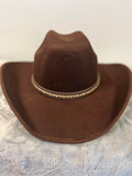 Modestone Faux Felt Cowboy Hat Style 1289