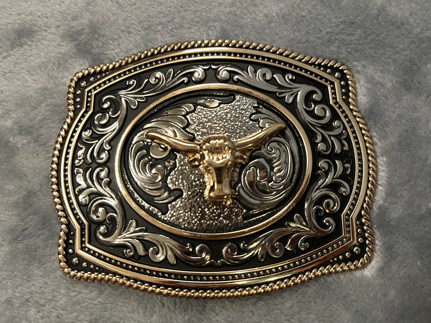 Modestone Long Horn 4” X 3 1/4''Buckle