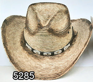 Modestone Straw Cowboy Hat Style 5285