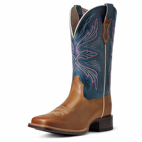 Ariat Womens Edgewood Almond Buff / Baby Blue Eyes