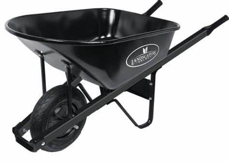 Landscapers Select Wheelbarrow, 6 cu-ft assembled