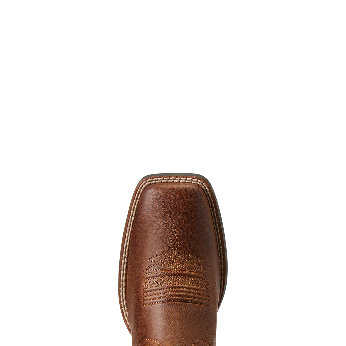 Ariat Womens Round Up Wide Square Toe Stretchfit Sassy Brown / Metallic Navy