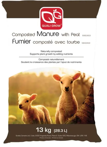 Quali Grow Composted Sheep Manure with Peat