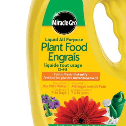 Miracle Gro All Purpose LiquaFeed 12-4-8 950mL