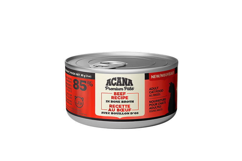 ACANA Wet Food - Beef Recipe in Bone Broth 5oz