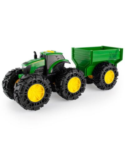 John Deere Monster Treads Tractor with Wagon