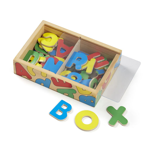 Magnetic Wooden Letters Melissa and Doug 