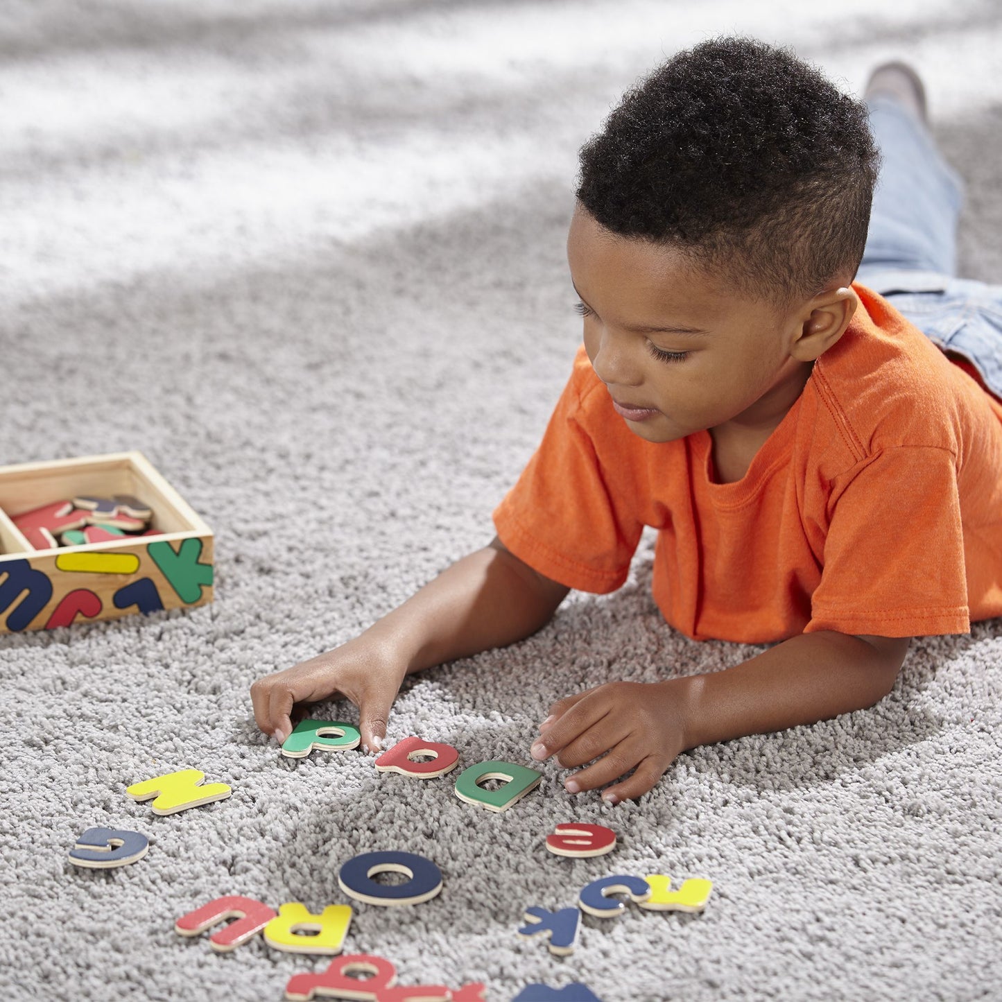 Magnetic Wooden Letters Melissa and Doug 